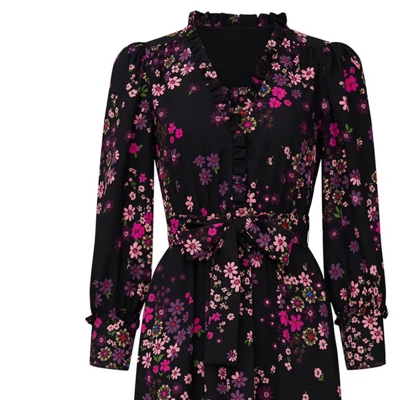 kate spade Dresses & Skirts - Kate Spade Bora Flora Floral Wrap Dress